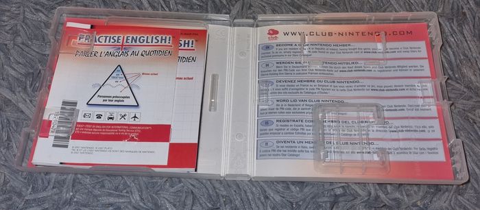 Boîte vide de jeu avec livret Practise English! - photo numéro 2