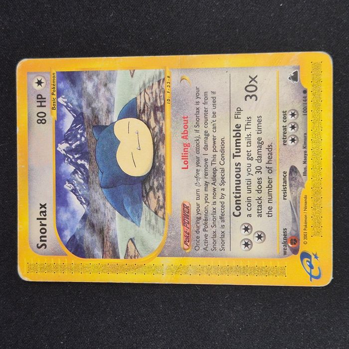 Carte Pokemon : Ronflex - Skyridge