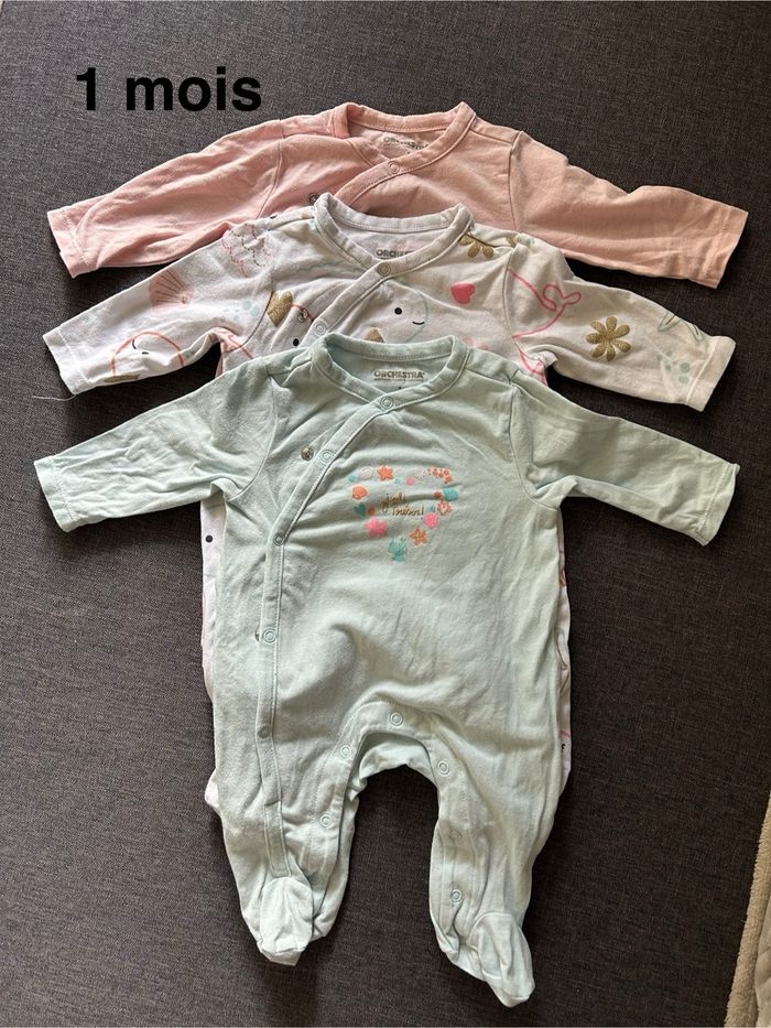 Lots pyjamas velours et légers - photo numéro 2