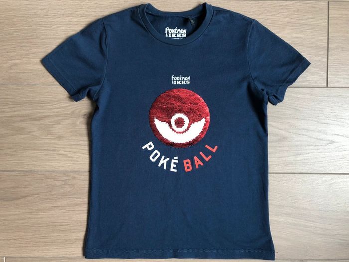T-shirt à sequins réversibles Pokémon IKKS T-6 ans