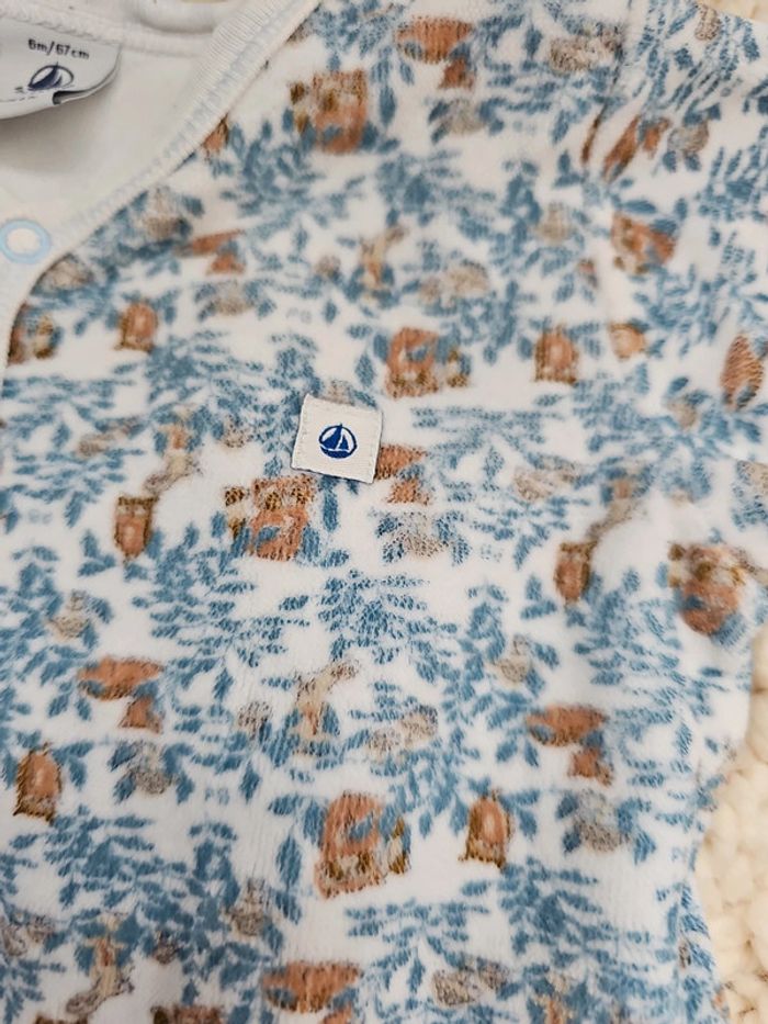 Pyjama Petit Bateau forêt - photo numéro 3