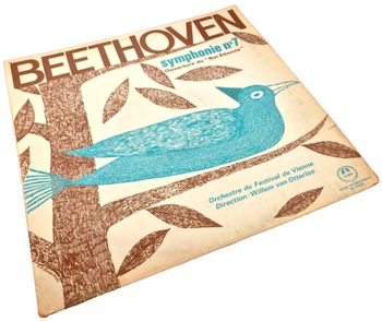 Vinyle 33 tours Beethoven  Symphonie N° 7  Ouverture du Roi Etienne 