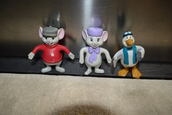 Lot de 3 figurines Bernard et Bianca Disney