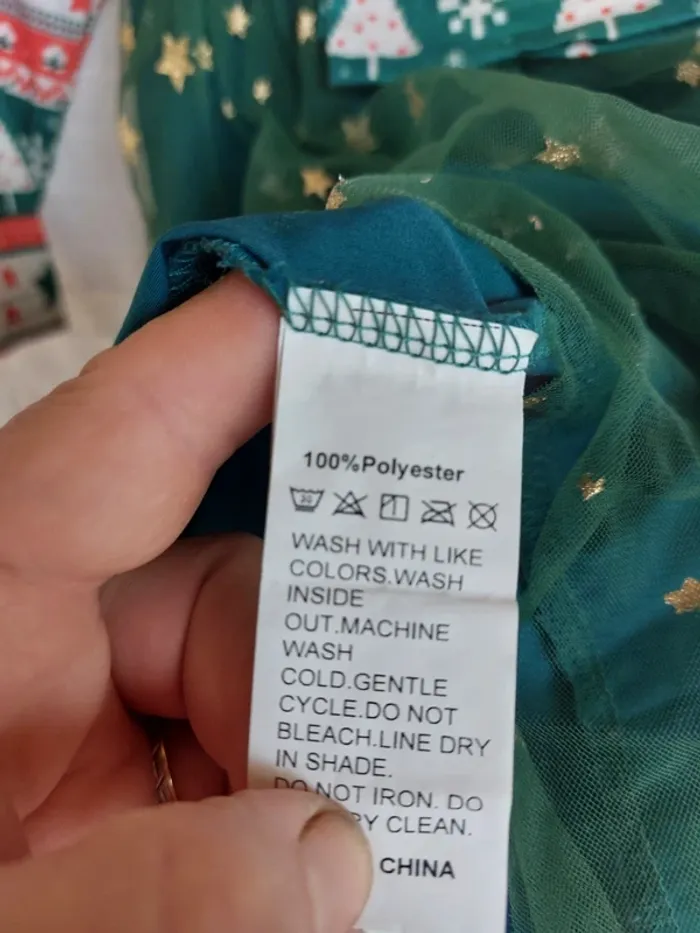 Robe de Noël manches longues 5 ans - photo numéro 3
