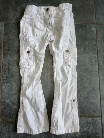 Pantalon pattes d'éléphant léger ajustable