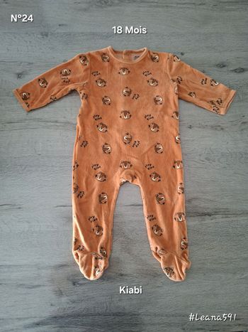 🌷N°24🌷Pyjama - Kiabi - 18 Mois🌷