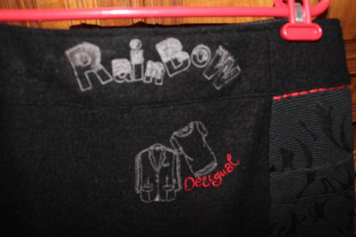 jupe Hivers desigual brodé, multiples details - photo numéro 3