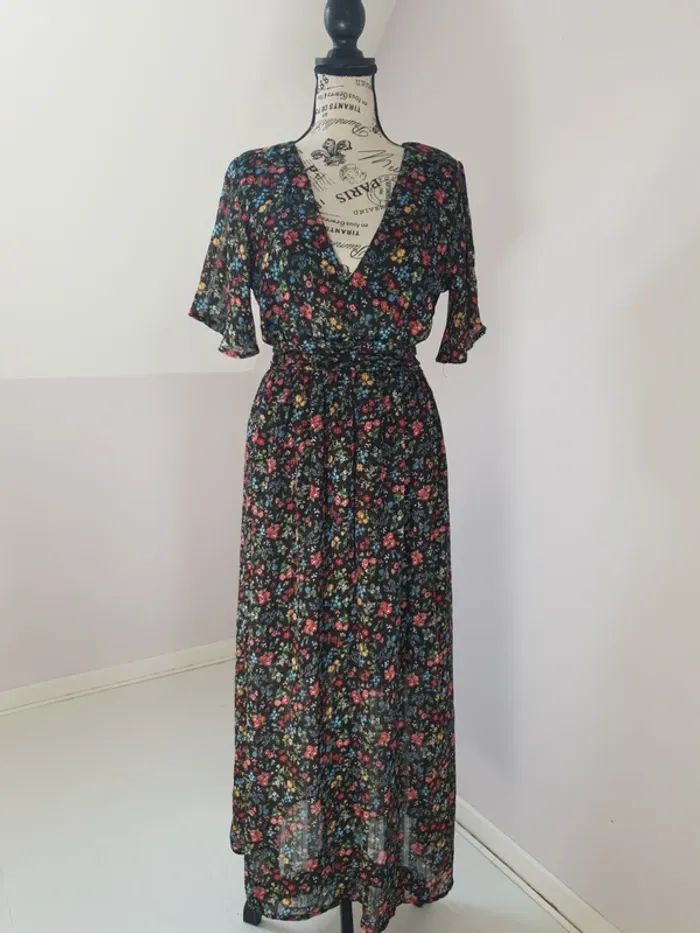 🌺 Superbe robe longue bohème – Jubylee – Taille S / M – Très bon éta - photo numéro 1