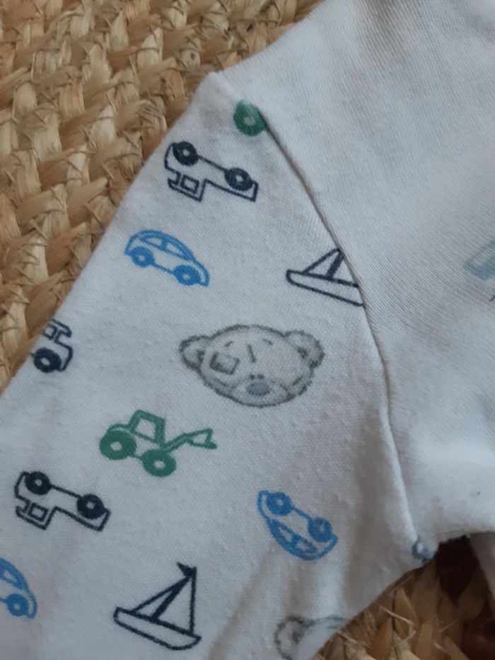 Lot de 3 pyjamas fins 1 pièce 3 mois - photo numéro 11