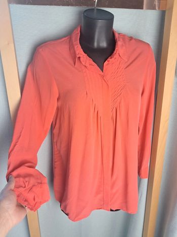 Ikks chemise en soie T.38 en tbe