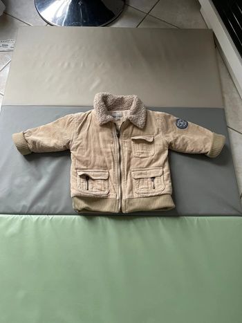 Veste zippée 12 mois