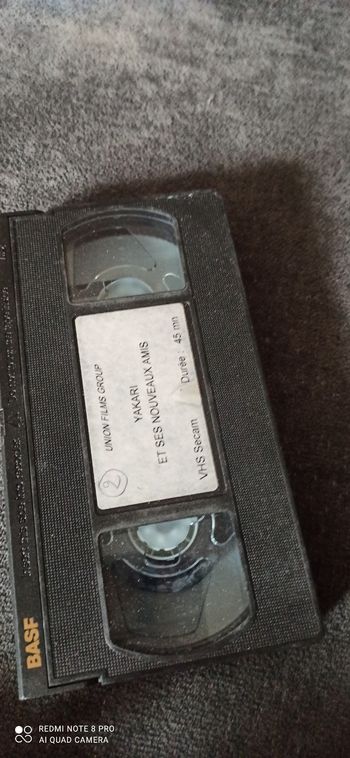 Cassette vidéo yakari et ses nouveaux amis