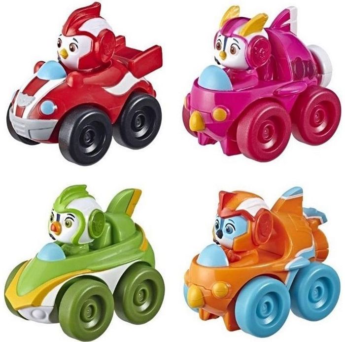 Hasbro Lot X5  Top Wing véhicule avec Figurine Mini Racers Playskool - photo numéro 6