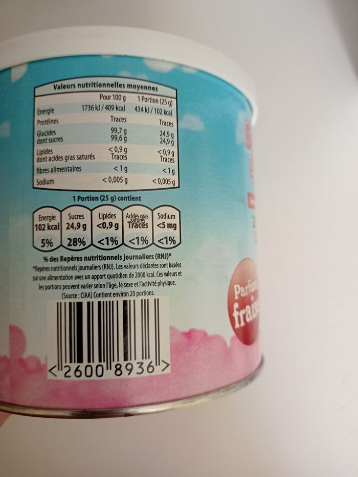 Sucre pour barbe à papa neuf - photo numéro 2