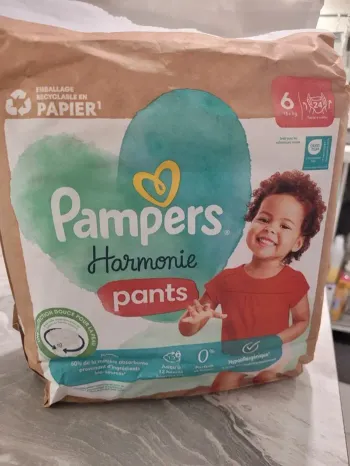 Pampers taille 6