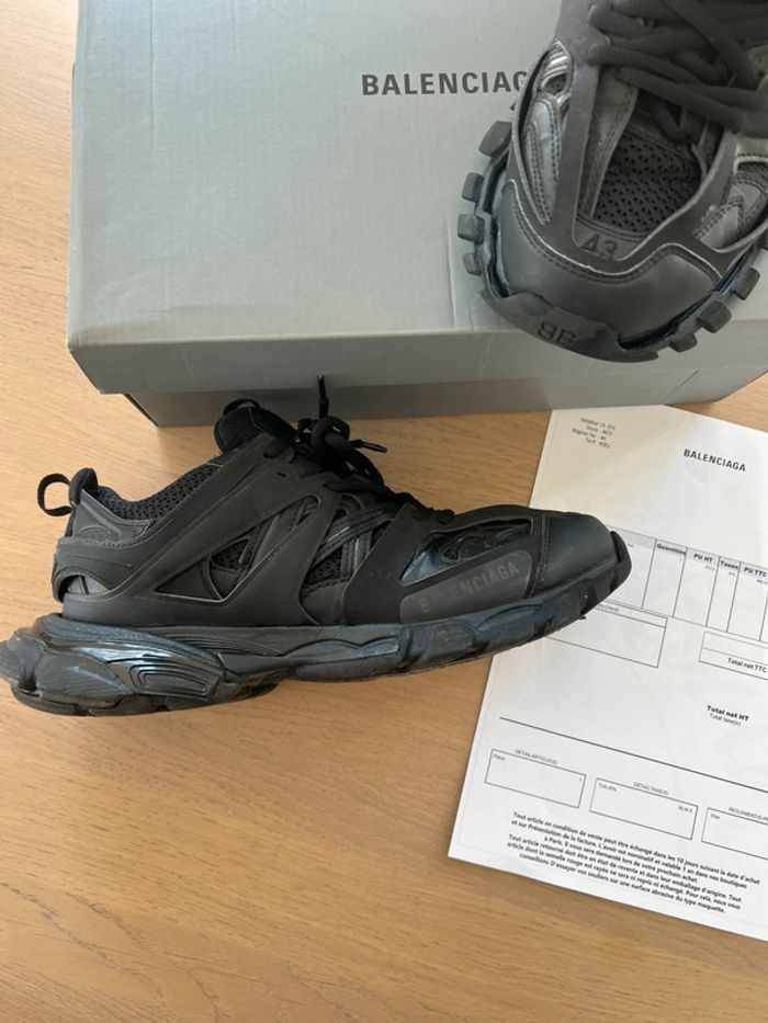 balenciaga track triple black 43 - photo numéro 2