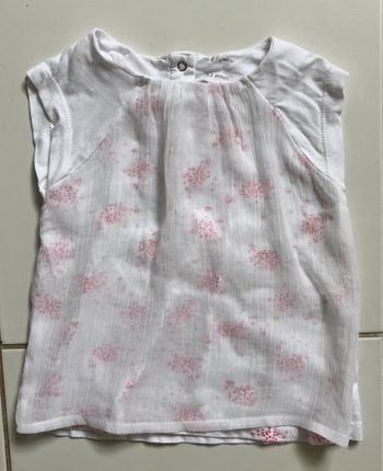 Tee-shirt blanc et rose