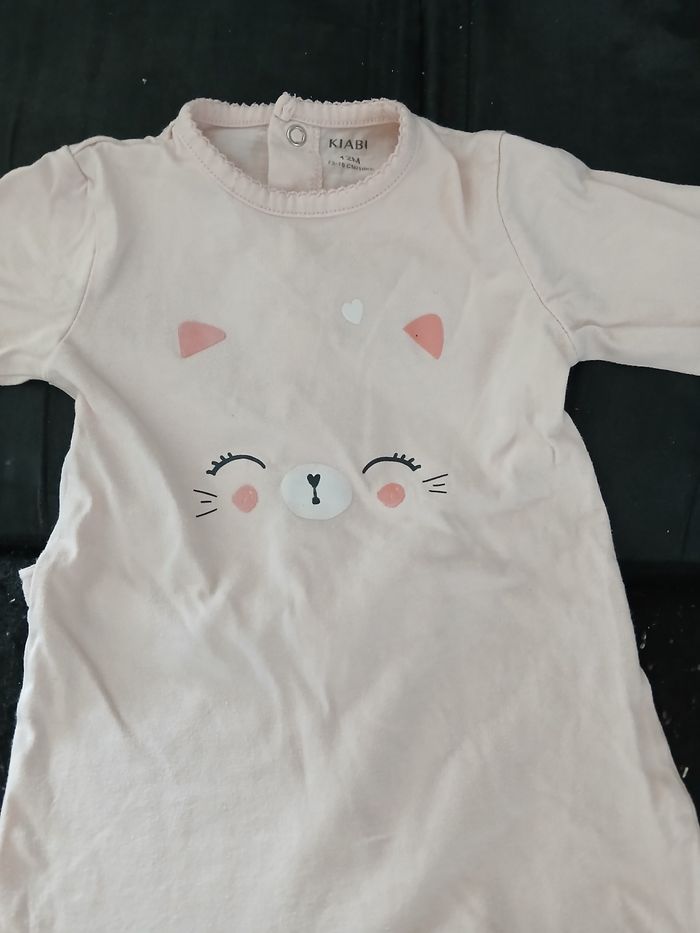 Lot de 4 pyjamas été 12 mois fille - photo numéro 7