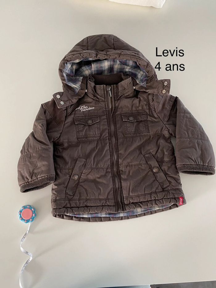 Manteau Levis brun 4 ans
