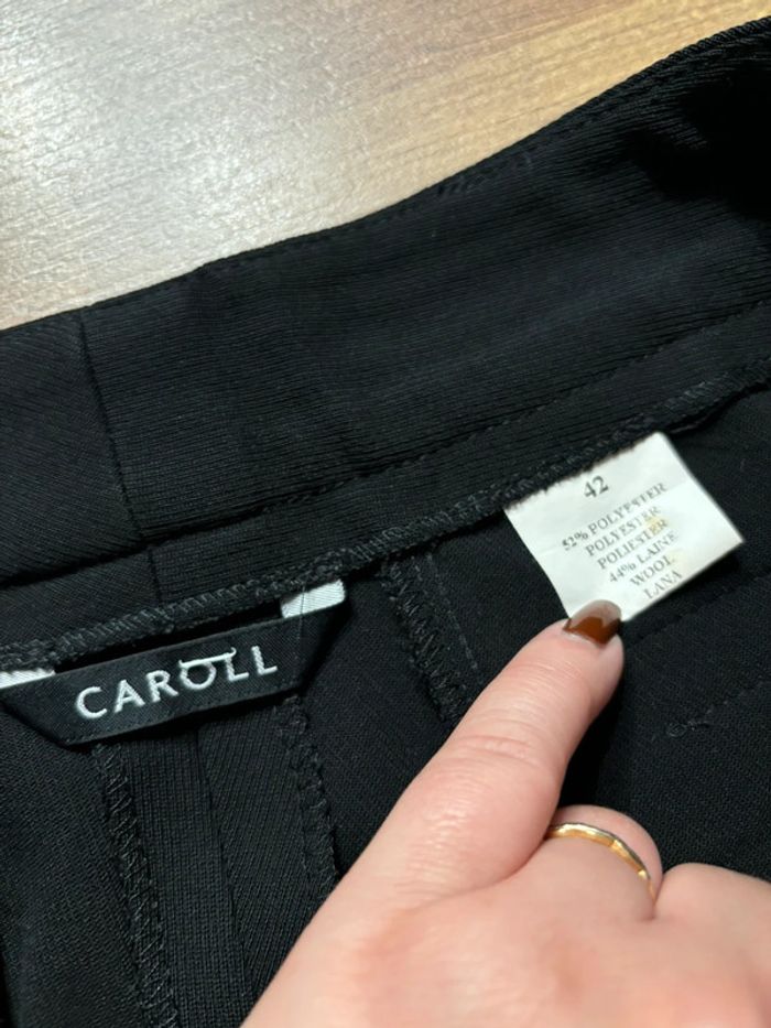 Pantalon droit noir Caroll T42 - photo numéro 13