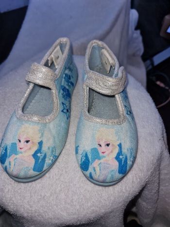 Chaussons fille reine des neiges