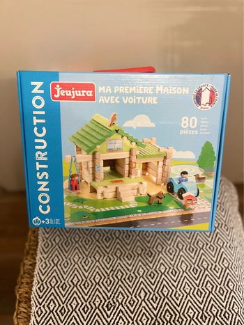 Jeujura - Ma première maison avec voiture 80 pièces - 3 ans et +