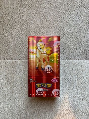 Pokémon - Display Gem Pack Vol 4 CBB4C Ponyta NEUF