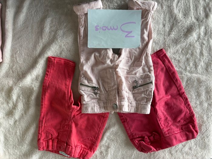 Lot de 3 jean 3 mois filles