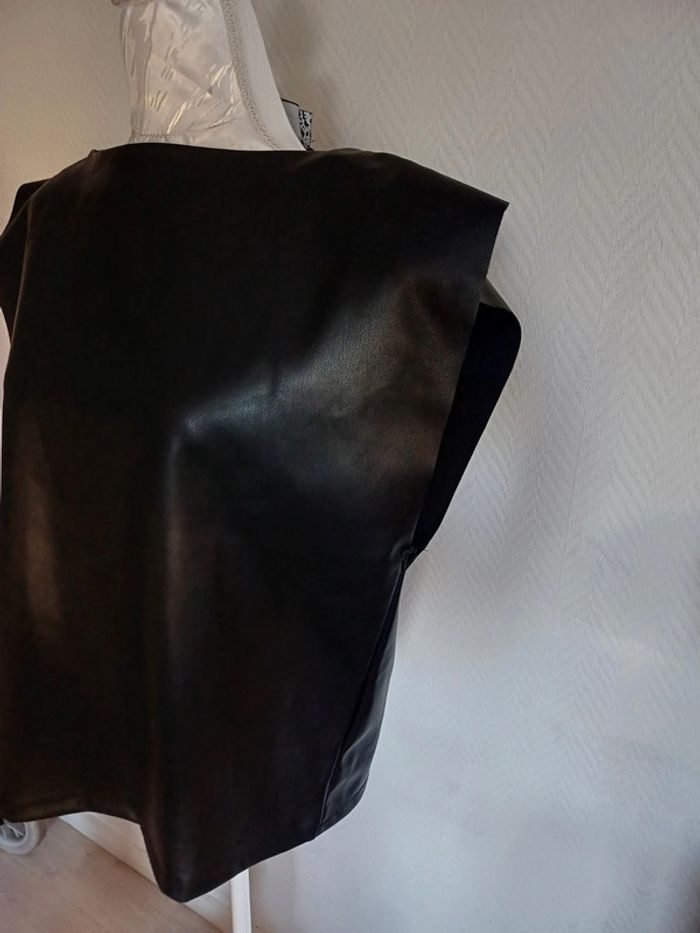 Blouse similicuir - photo numéro 2