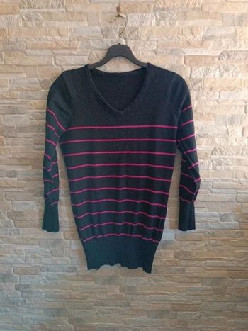 Pull noir fushia Esmara 36