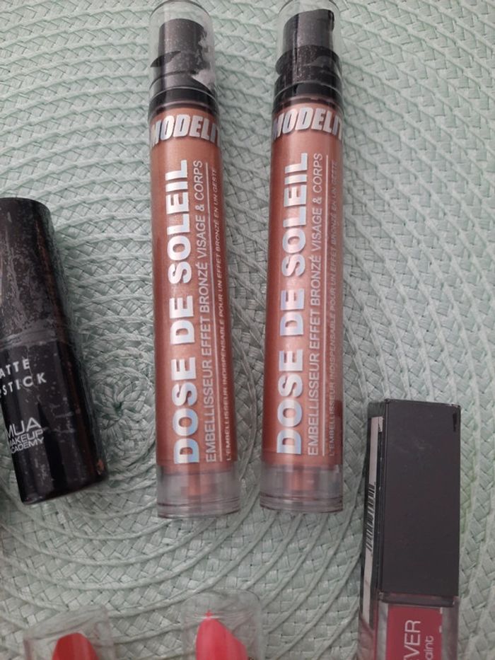 Maquillage neuf rouge à lèvres gloss highlighter #lora11beaute - photo numéro 5