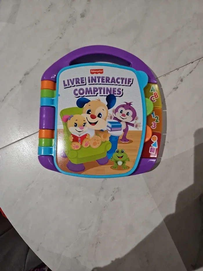 Livre interactif comptines