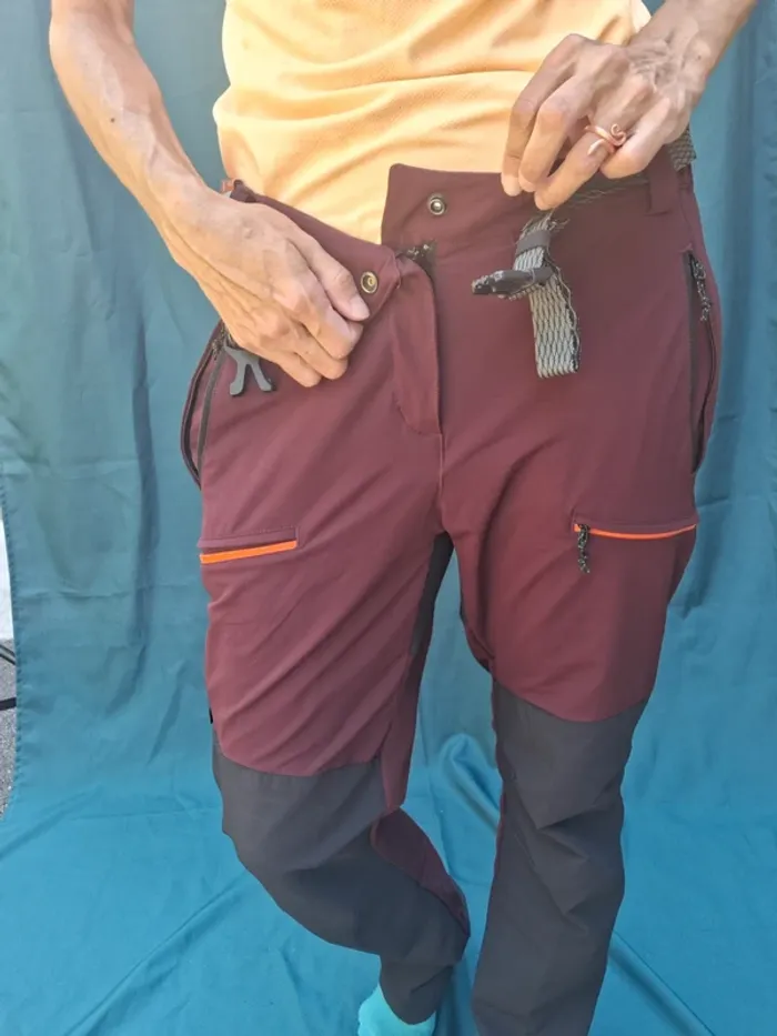 Pantalon trek randonnée Forclaz mt900 taille 40 M - photo numéro 8