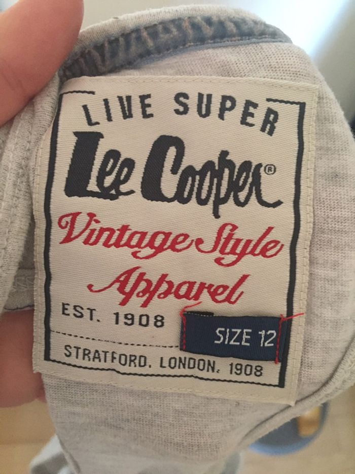 Débardeur #lee cooper#grand 12 ans - photo numéro 3