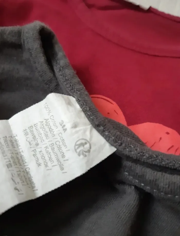 Lot de 2 tee-shirts manches longues 3 mois - photo numéro 4