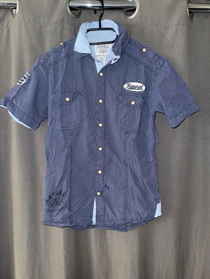 Chemise manches courtes Kaporal 14 ans (bien lire mon annonce )
