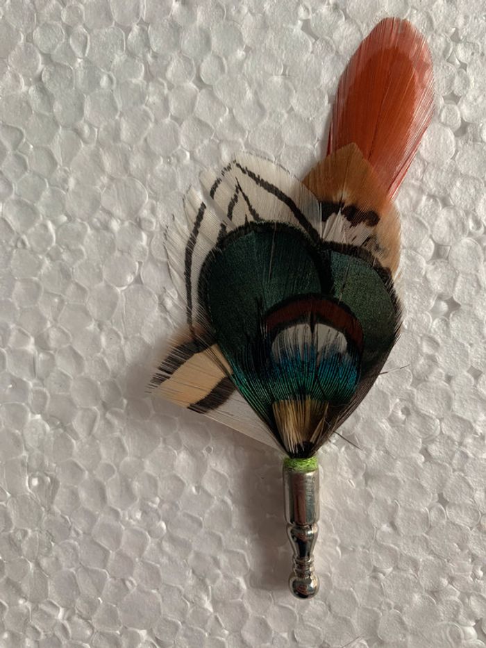 Broches en plumes. - photo numéro 13