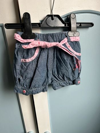 Short en jean , kimbaloo, 1 mois