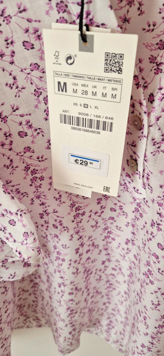 Blouse Zara Taille M - photo numéro 2