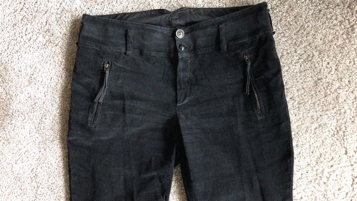 Pantalon velours noir one step 42 - photo numéro 3