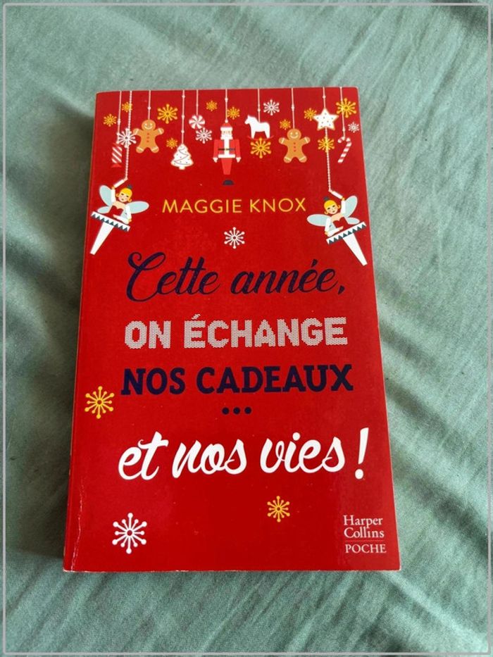 Livre de poche cette année, on échange nos cadeaux et nos vies de maggie knox