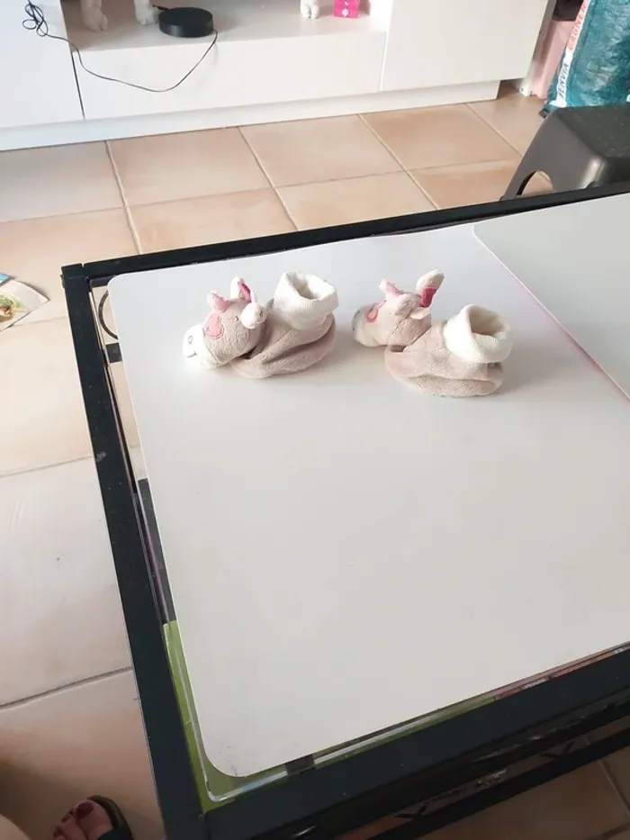 Chaussons jade la licorne nattou - photo numéro 2