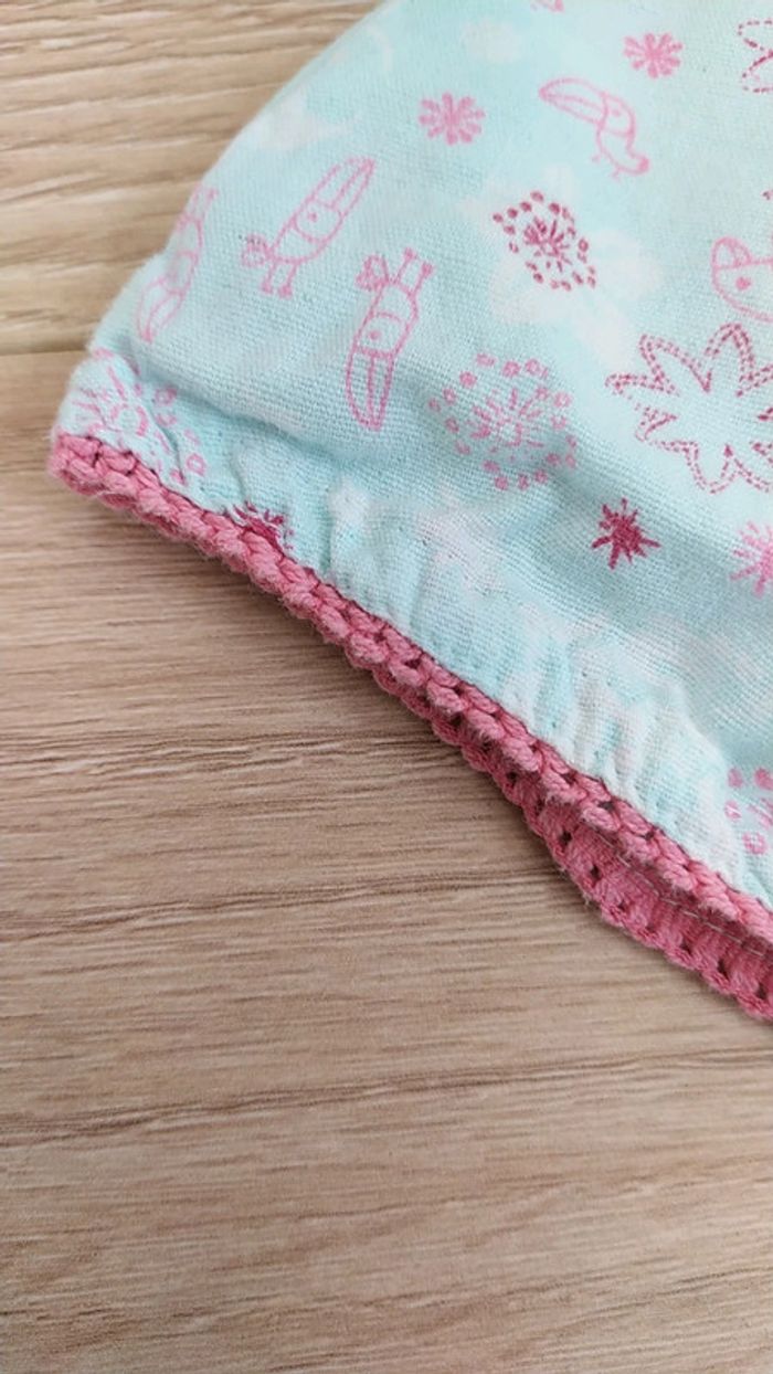 Robe été 6 mois bleu rose fleur - photo numéro 7