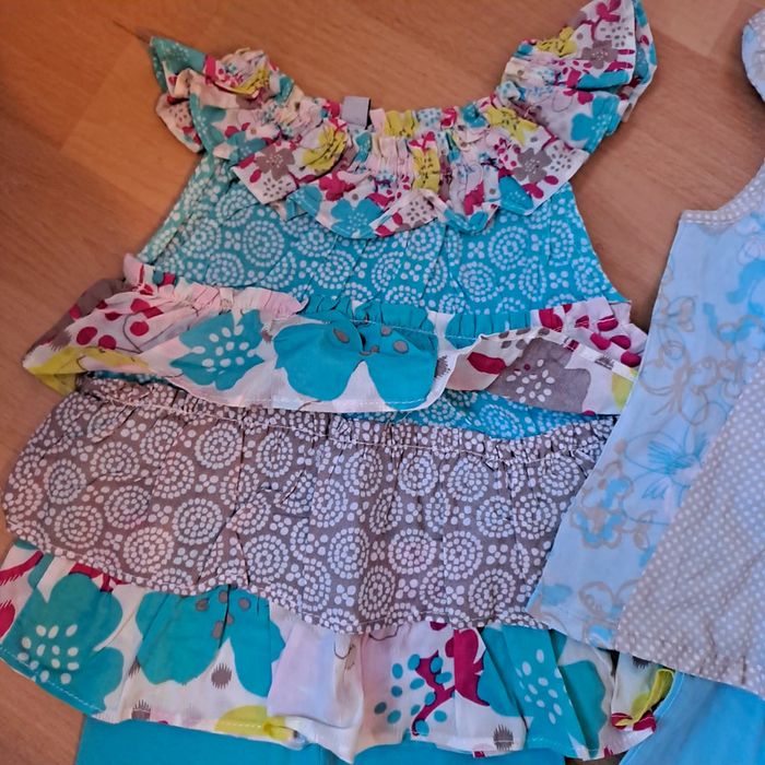 Lot de 2 ensembles fille 6mois #je-ne-sais-quoi - photo numéro 4