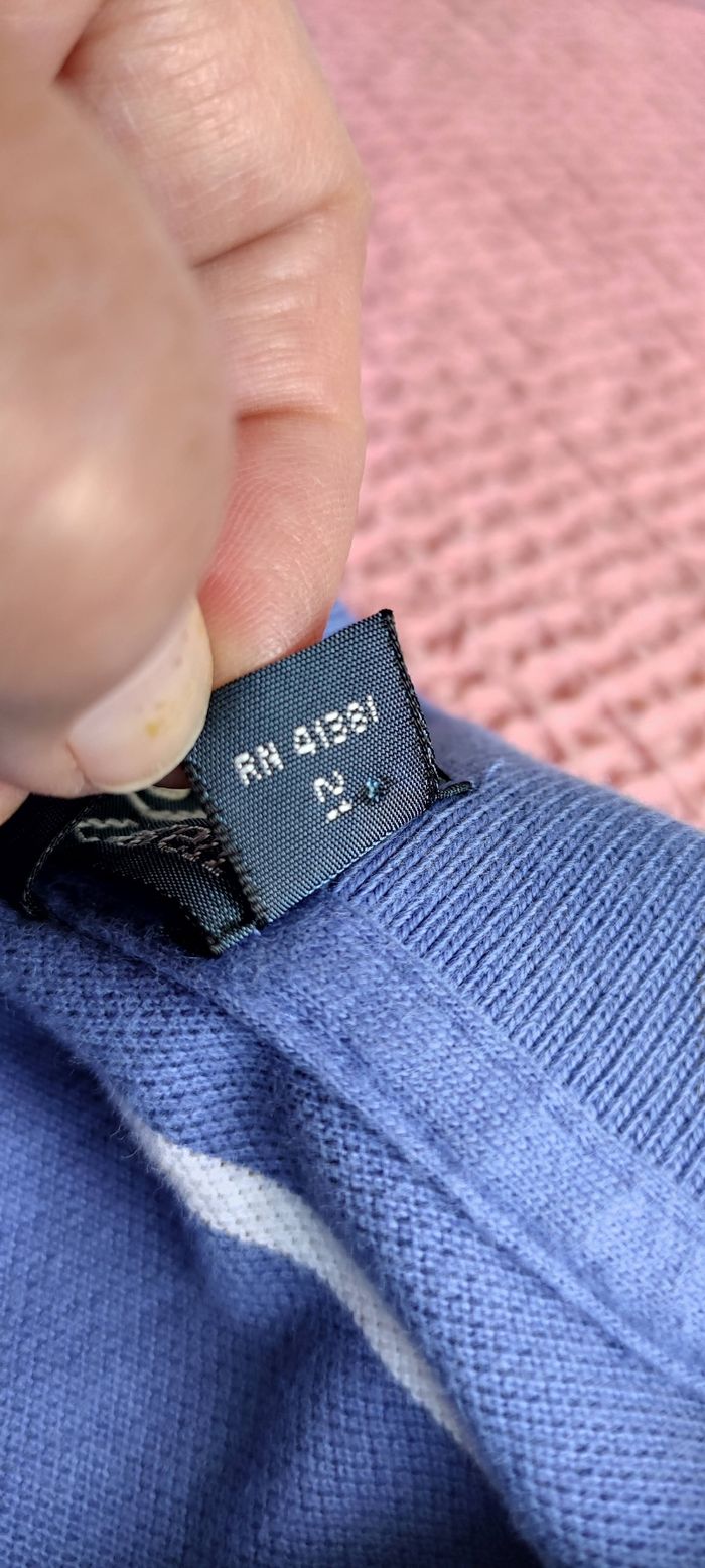 Polo bleu rayures , Ralph Lauren - photo numéro 6