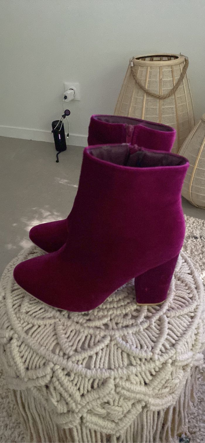 Bottines roses - photo numéro 3