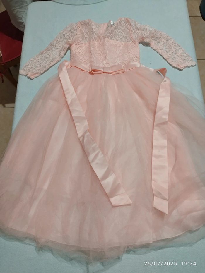 Robe de cérémonie rose pâle - photo numéro 2