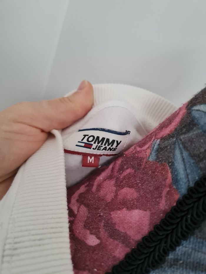 Sweat blanc tommy hilfiger - photo numéro 7