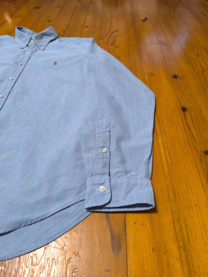 Chemise Manches longues - Ralph Lauren - Logo brodé premium - Bleu clair - Taille XL - photo numéro 5