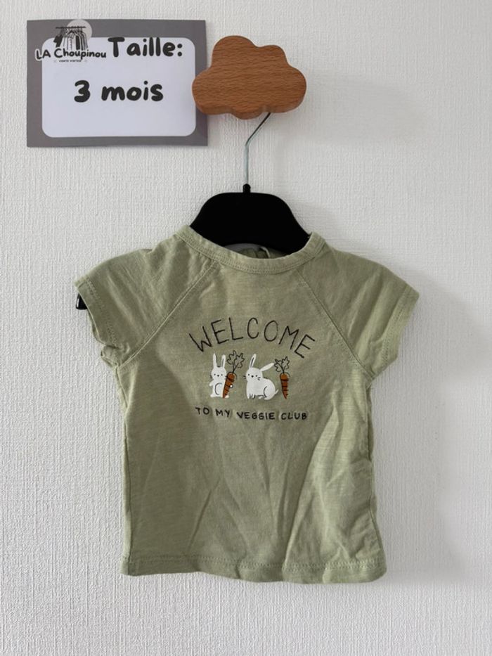 Tee shirt - taille 3 mois 🌼
